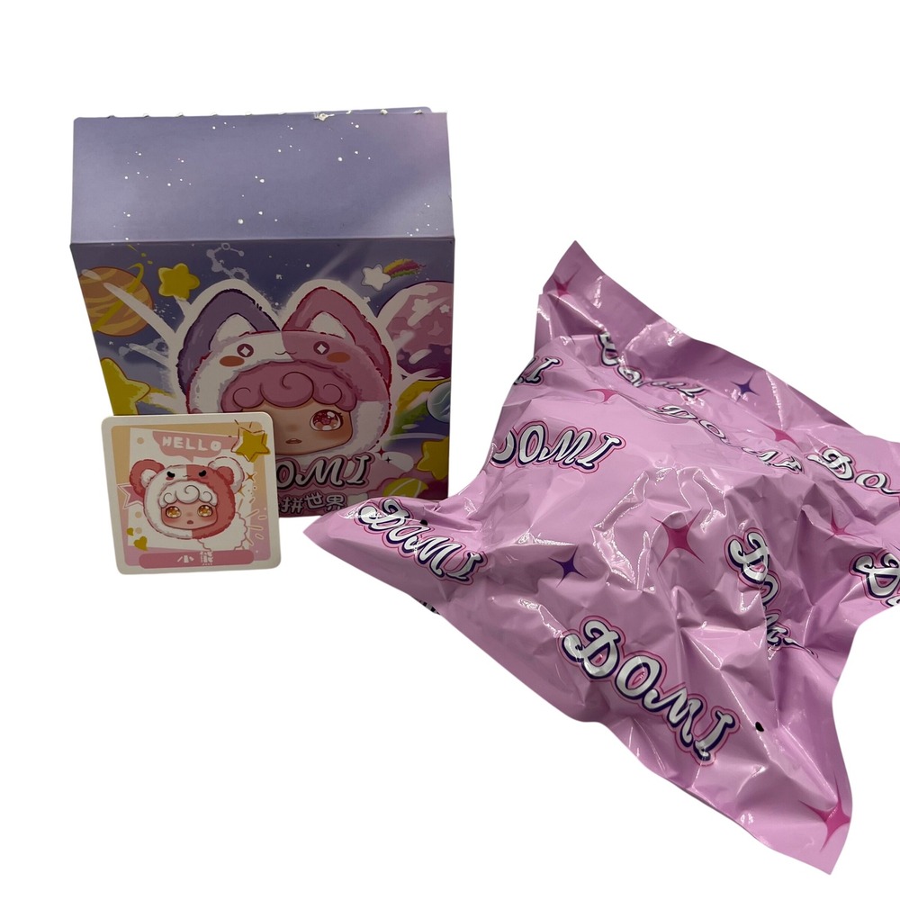 DOMI Pinpin World Plush Series Blind Box Figure Little Bear Dream Factory